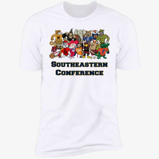 endas SEC Conference 5 1 Southeastern conference shirt