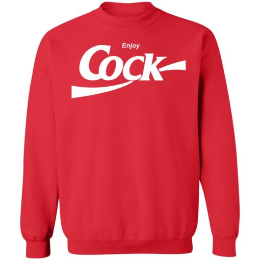 endas enjoy cock 3 red Enjoy cock shirt