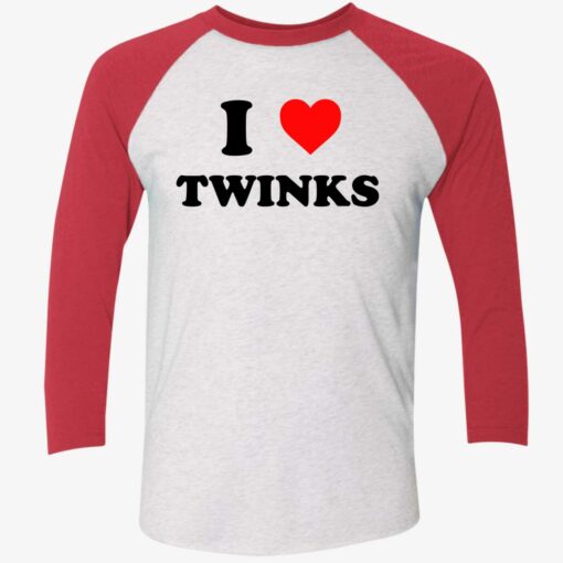 endas i love twinks 9 1 I love twinks shirt