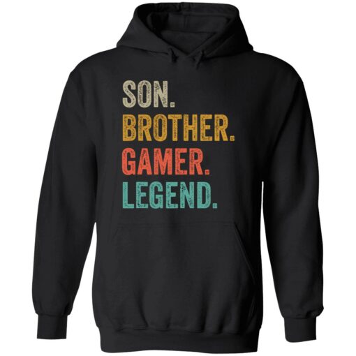 endas son brother gamer legend 2 1 Son brother gaming legend hoodie