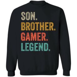 endas son brother gamer legend 3 1 Son brother gaming legend hoodie