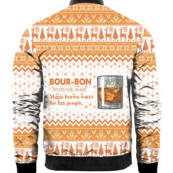 mlj182r4li7vnleq4flvu6778 APBB colorful back Bourbon noun magic brown water for fun people Christmas sweater