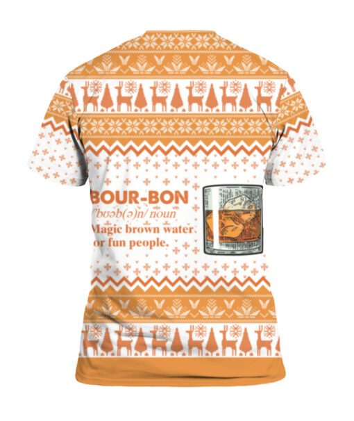 mlj182r4li7vnleq4flvu6778 APTS colorful back Bourbon noun magic brown water for fun people Christmas sweater