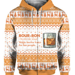 mlj182r4li7vnleq4flvu6778 FPAZHP colorful front Bourbon noun magic brown water for fun people Christmas sweater