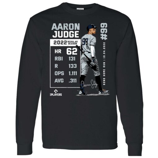 up het Record 62 Aaron Judge New York MLBPA 4 1 Aaron Judge 2022 regular season hoodie