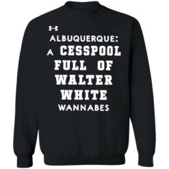 up het albuquerque a cesspool 3 1 Albuquerque a cesspool full of walter white wannabes hoodie