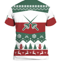 17sacrc4l45flh6nvvutlhob6f APTS colorful back All i want for christmas is more time for fencing ugly Christmas sweater