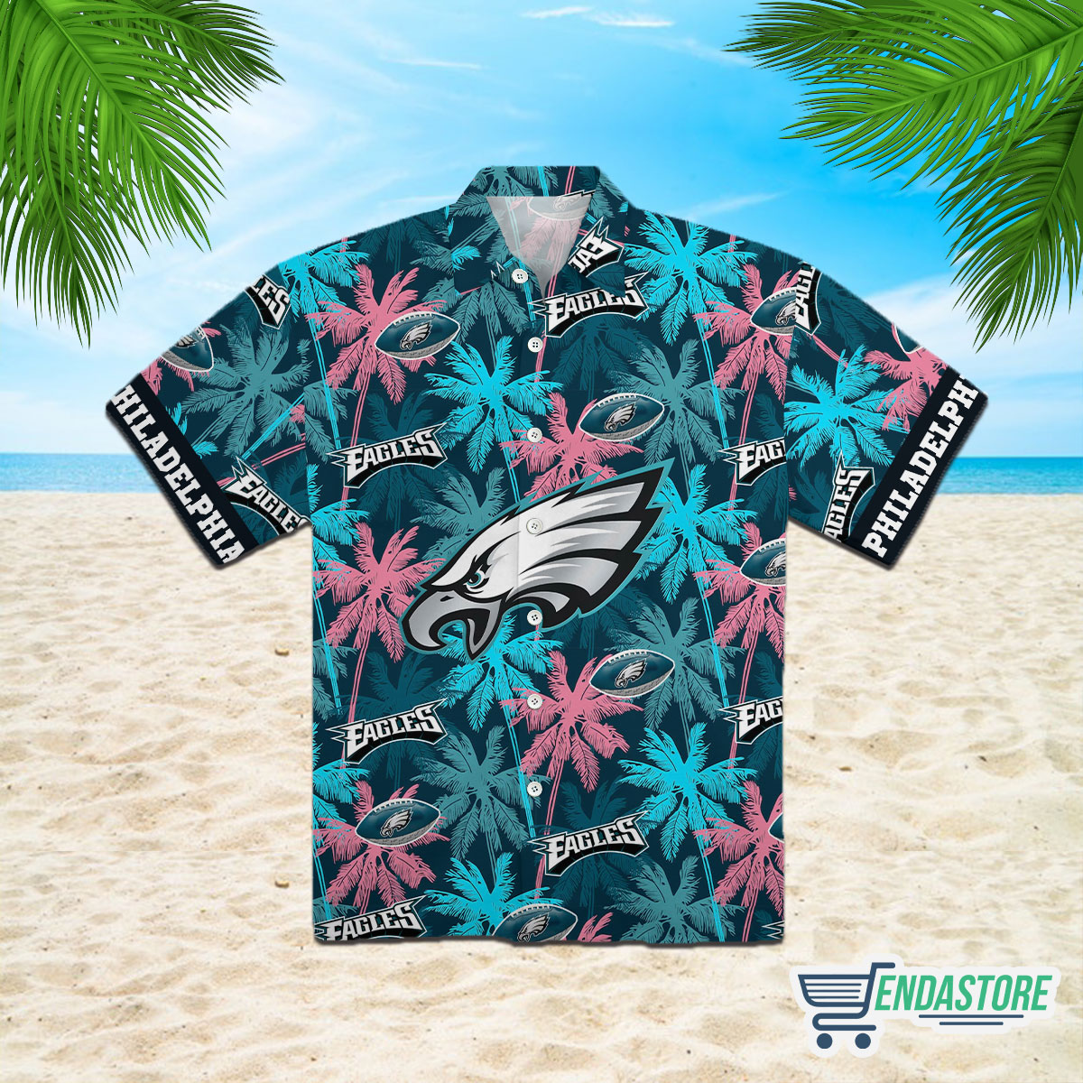 Endastore Philadelphia Eagles Hawaiian Shirt