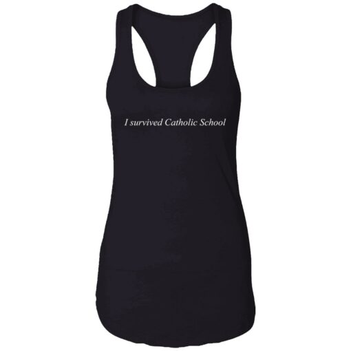 Up het I survived Catholic School 7 1 1 I survived catholic school shirt