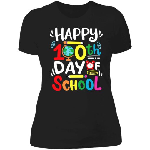 endas Happy 100th Day of School 100 Days of School Teacher Student T Shirt 6 1 Happy 100th day of school shirt