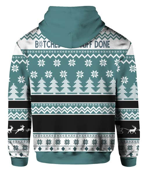 6mmpchqq3la3am92ja6n2dns8j FPAHDP colorful back Bitches Get Stuff Done Christmas Sweater