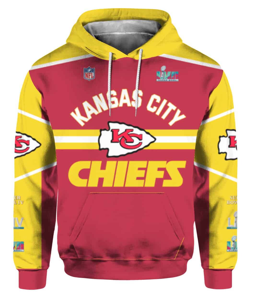 KC Chiefs 3x Super Bowl Champions 2023 hoodie - Endastore.com