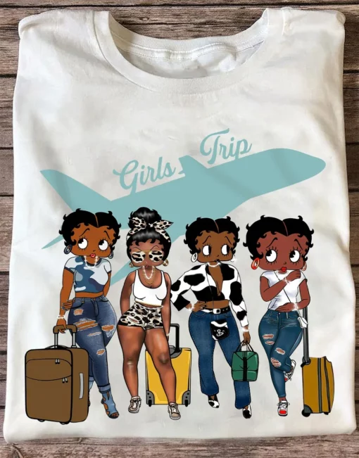Black Betty Boop Girls Trip shirt
