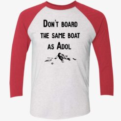 Enda Ao red DONT BOARD THE SAME BOAT AS ADOL 9 1 Don't board the same boat as adol hoodie