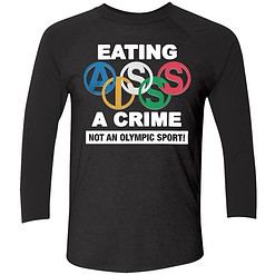 Endas Eating Ass Is A Crime 9 1 Eating A** Is A Crime Not An Olympic Sport Hoodie