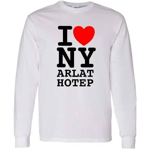 Endas I LOVE NY ARLAT HOTEP 4 1 I Love Nyarlathotep Shirt