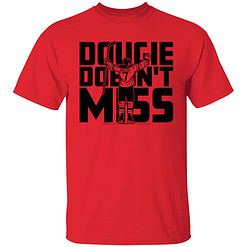 Endas ao do Dougie Hamilton dougie doesnt miss shirt 1 red Dougie Hamilton Dougie Doesn't Miss Hoodie