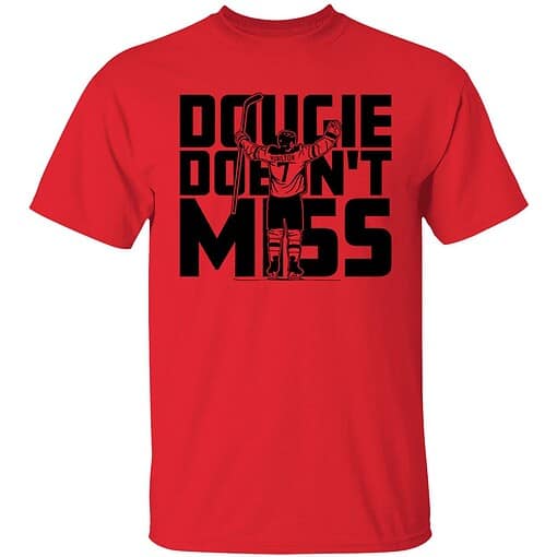 Endas ao do Dougie Hamilton dougie doesnt miss shirt 1 red Dougie Hamilton Dougie Doesn't Miss Hoodie
