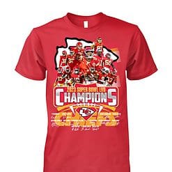 Super Bowl LVII Kansas City Chiefs champion shirt