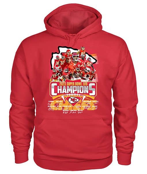 Super Bowl LVII Kansas City Chiefs hoodie KC Chiefs Super Bowl LVII Champions 2023 T-shirt