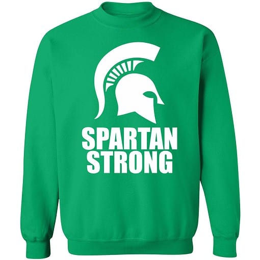 Up het mau irish green spartan strong msu shirt 3 green Spartan Strong Msu Shirt