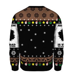 cbb8220219dd948e7daf1cb5387a7544 AOPUSWT Colorful back Jobus Rum Christmas Sweater