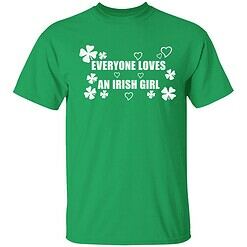 enda Lorelai Gilmore Everyone Loves An Irish Girl Shirt 1 green Lorelai Gilmore Everyone Loves An Irish Girl Hoodie