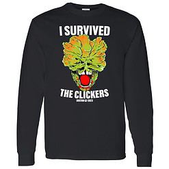 endas Last of Us The Clickers Boston 4 1 I Survived The Clickers Boston Sweatshirt