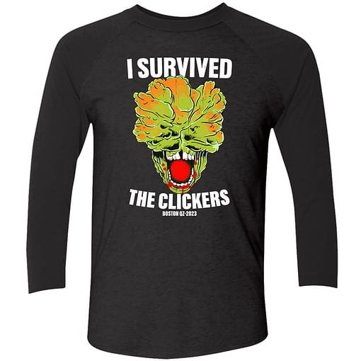 endas Last of Us The Clickers Boston 9 1 I Survived The Clickers Boston Sweatshirt