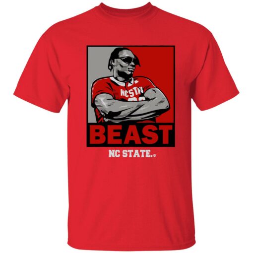endas ao do DJ BURNS BEAST SHADES SHIRT 1 red 1 Dj Burns beast shades shirt