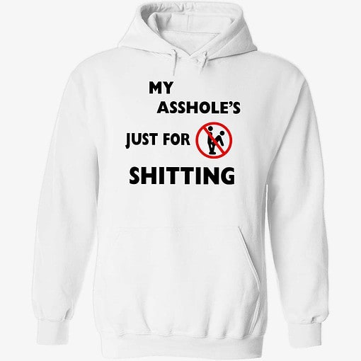 up het my asshole just for sitting shirt 2 1 A**hole Just For Sh*tting Hoodie