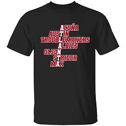 Atlanta Names Acuna Austin Troublemakers Albies Shirt t-shirt by To-Tee  Clothing - Issuu