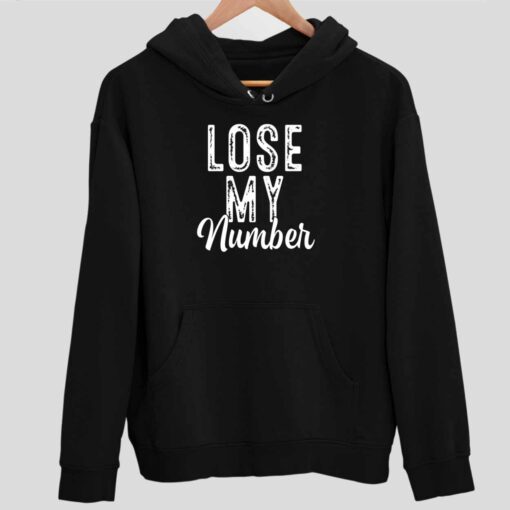 Endas Lele Lost my number 2 1 Lost My Number Sweatshirt
