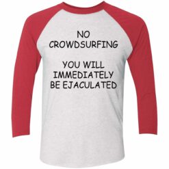 Endas Lele NO CROWDSURFING YOU WILL IMMEDIATELY BE EJACULATED 9 red No Crowdsurfing You Will Immediately Be Ejaculated Sweatshirt