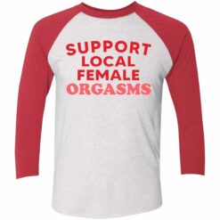 Endas Lele SUPPORT LOCAL FEMALE RGASMS 9 red Support Local Female Orgasms Sweatshirt