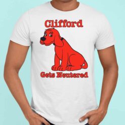 Endas lele Clifford 5 white Dog Clifford Gets Neutered Hoodie