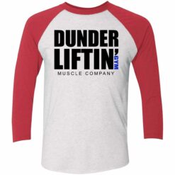Up het DUNDER LIFTIN 9 red Dunder Liftin Gym Muscle Company Hoodie