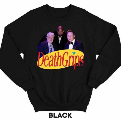 Up het Kanye West Elon Musk George Lucas Seinfeld Death Grips Shirt 3 1 Kanye West Elon Musk George Lucas Seinfeld Death Grips Sweatshirt
