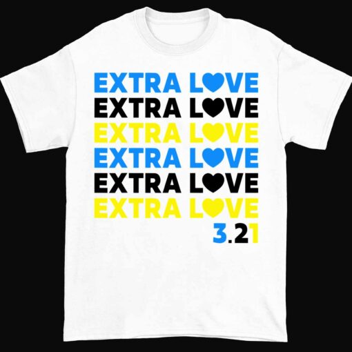 Up het extra love 3 1 white Extra Love Shirt