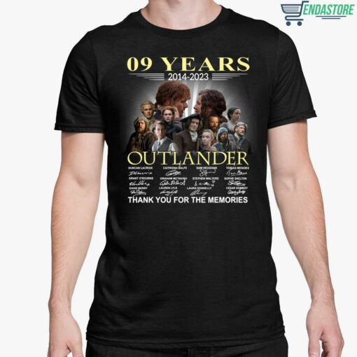 09 Years 2021 2023 Outlander Thank You For The Memories Shirt 5 1 09 Years 2021 2023 Outlander Thank You For The Memories Hoodie