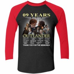 09 Years 2021 2023 Outlander Thank You For The Memories Shirt 9 red2 09 Years 2021 2023 Outlander Thank You For The Memories Sweatshirt