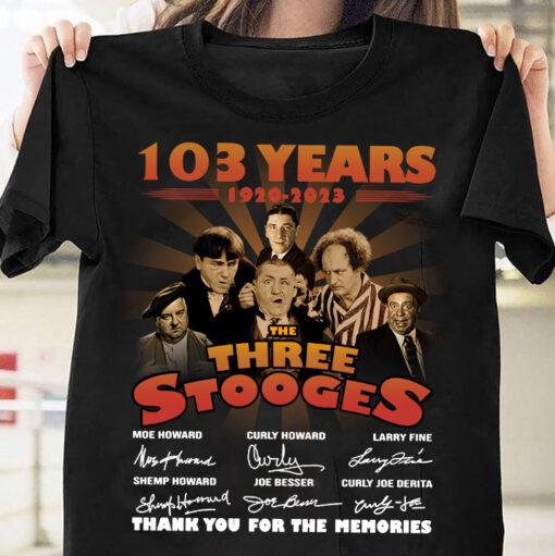 103 Years 1920 2023 The Three Stooges shirt 1 103 Years 1920 - 2023 The Three Stooges shirt