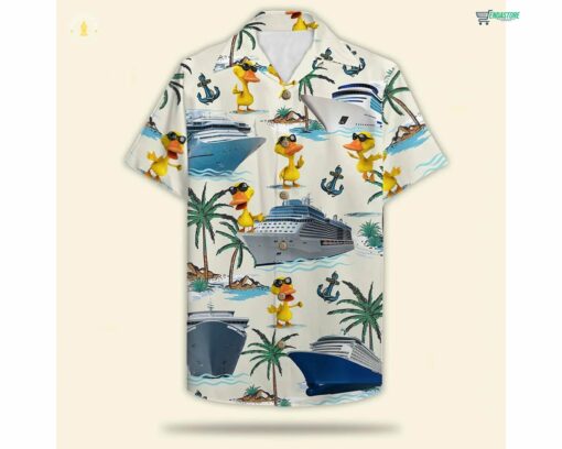 3D Cruising Ducks Hawaiian Shirt 1 3D Cruising Ducks Hawaiian Shirt