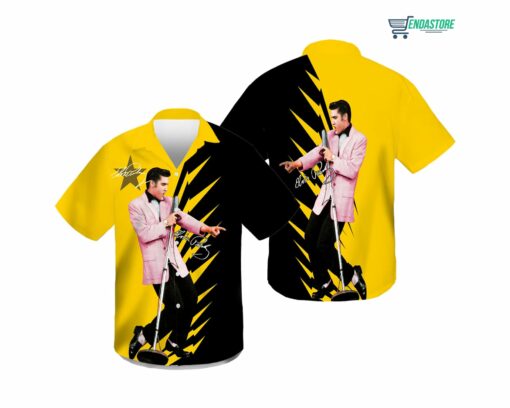 3D Elvis Presley Hawaiian Shirt King Of Rock And Roll Hawaiian Shirt 1 3D Elvis Presley Hawaiian Shirt
