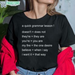 A Quick Grammar Lesson Shirt 6 1 A Quick Grammar Lesson Sweatshirt