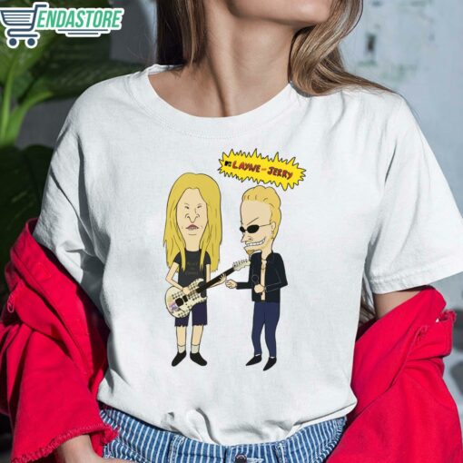 Beavis And Butthead Layne And Jerry Shirt 6 white Beavis And Butthead Layne And Jerry Shirt