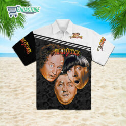 Burgerprints 100 years of The Three Stooges 1922 2022 Hawaiian Shirt 1 100 Years Of The Three Stooges 1922 2022 Hawaiian Shirt