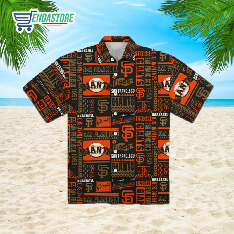 SF Giants Hawaiian Shirt