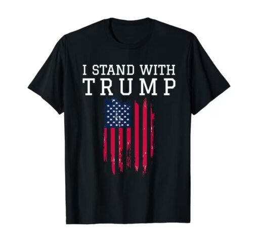 I Stand With Trump 1 I Stand With Tr*mp Shirt