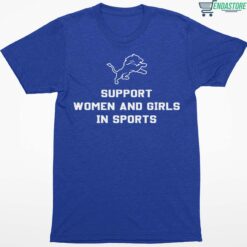 Support Women And Girls In Sports Shirt 1 royal Support Women And Girls In Sports Hoodie